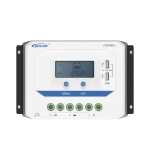 Controlador Solar de Carga PWM 12/24V/36/48V 60 A