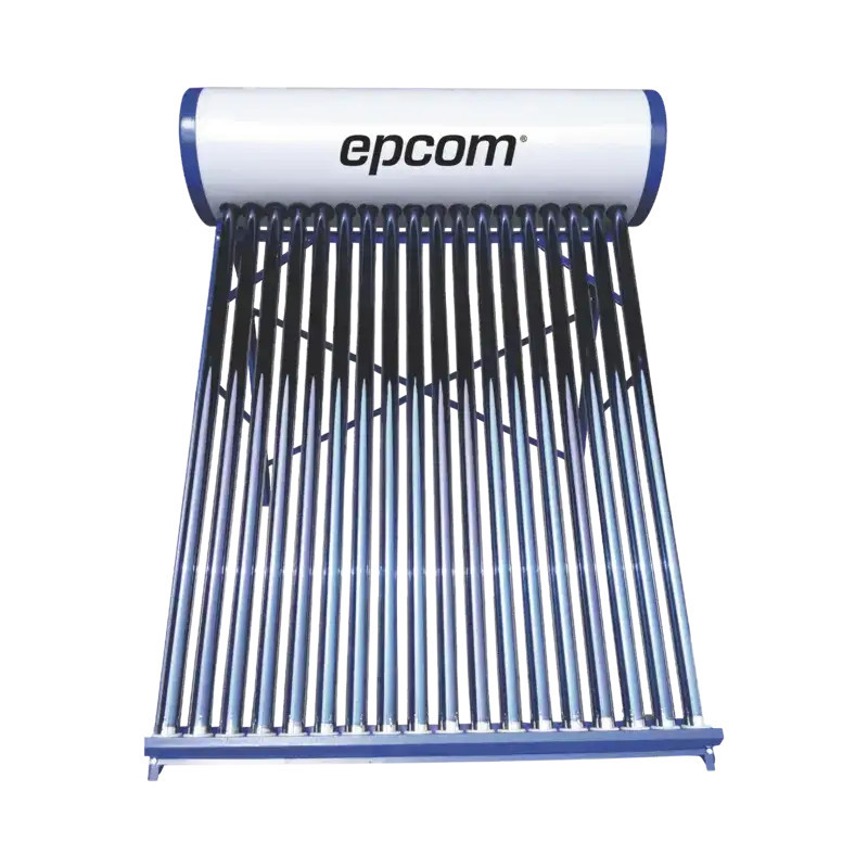 Bóiler Solar de 180L, Baja Presión con 18 Tub