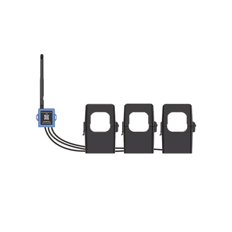 Medidor de corriente LoRaWAN para tres fases hasta Medidor de corriente LoRaWAN para tres fases hasta
