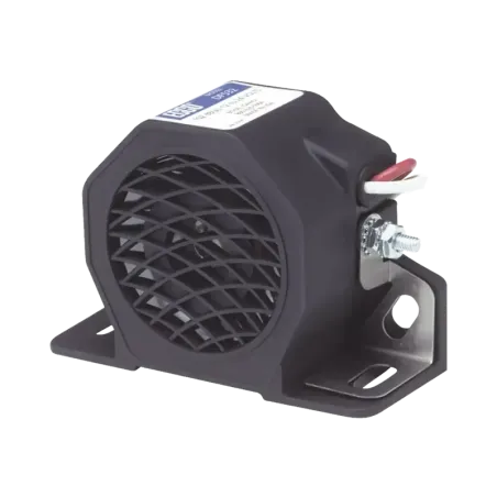 Alarma de reversa y doble tono, 12-24 Vcc, 102 dBA
