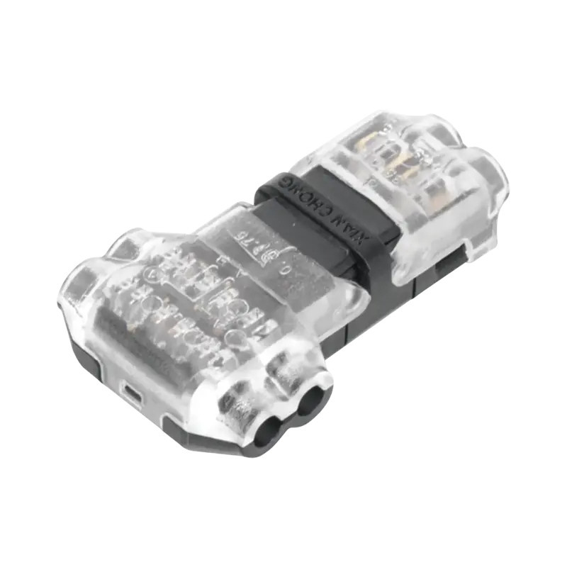 Conector en forma de T para 2 Contactos - Par Conector en forma de T para 2 Contactos - Par