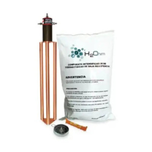 Electrodo para corriente máxima de 45 Amp con