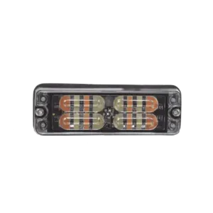 Luz Perimetral, 12 LED Ultra Brillantes, Color Ámb