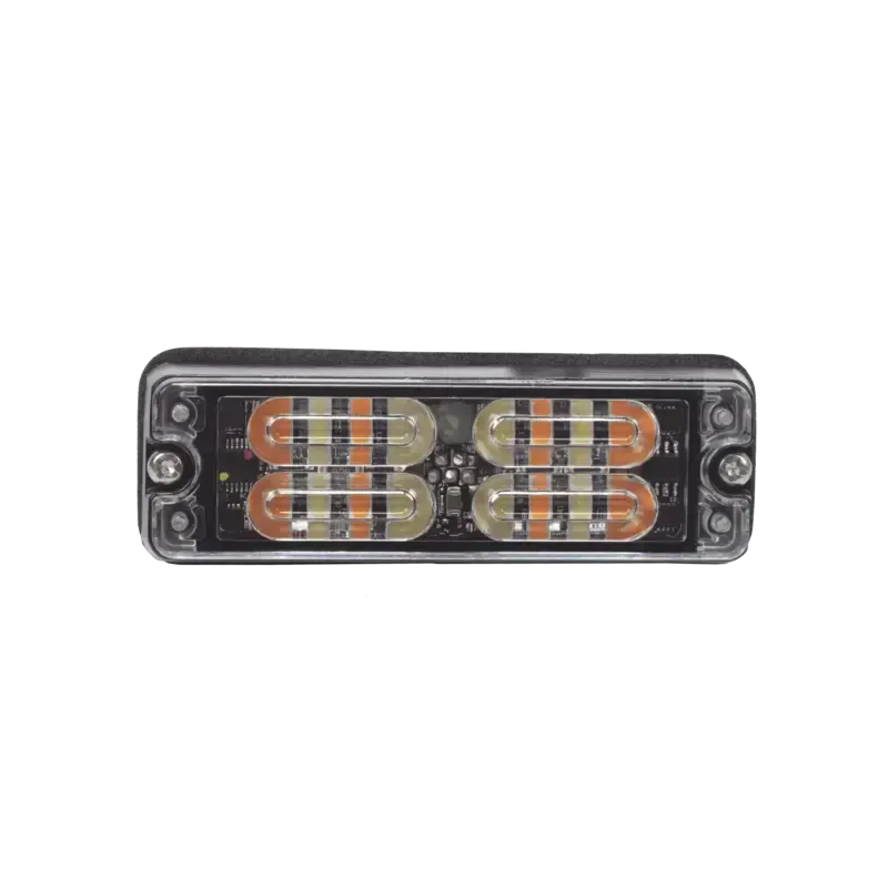 Luz Perimetral, 12 LED Ultra Brillantes, Color Ámb Luz Perimetral, 12 LED Ultra Brillantes, Color Ámb