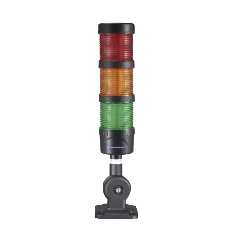 Torre LED Indicadora de estado de 3 niveles color Torre LED Indicadora de estado de 3 niveles color