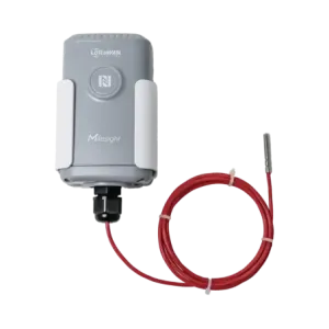 Sensor Industrial de Temperatura con Sonda PT100 y