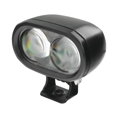 Luz LED de advertencia peatonal de punto azul para