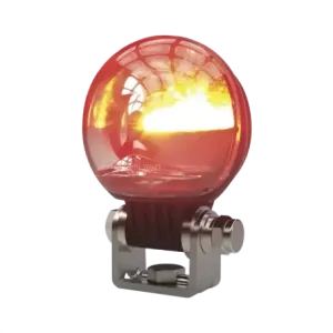 Luz LED límite de arco color rojo, para zonas de t