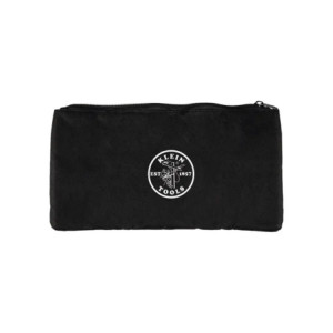 Estuche de Nylon negro con cierre tipo Zipper