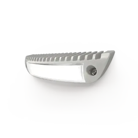 Luz de cortesía con bisel color blanco ideal para