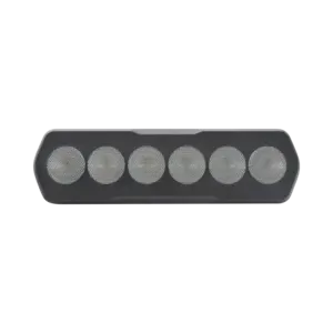 Luz de Trabajo Ultra brillante Rectangular, 6 LED,
