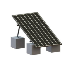 Montaje para Panel Solar, Riel in8in de 1400m