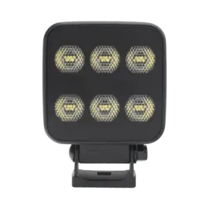 Luz de Trabajo Ultra brillante Cuadrada, 6 LED, 65