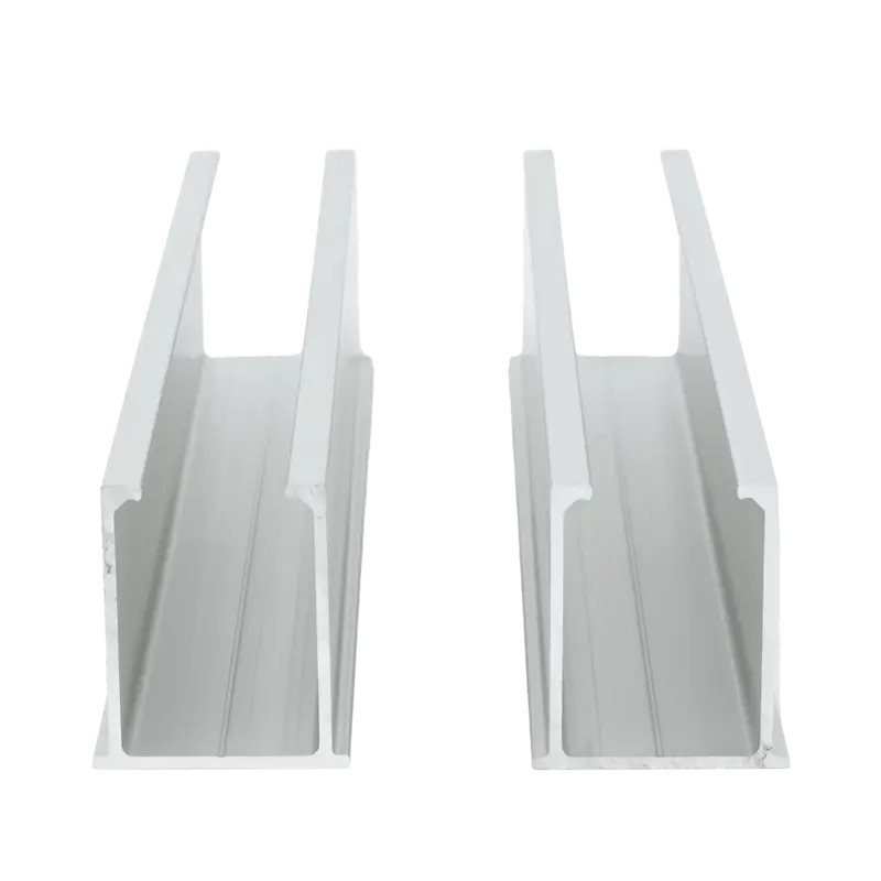 Juego de 2 Mini Rieles De Aluminio para Monta
