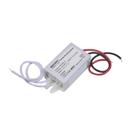 Fuente 12 V - 1 Amper - Waterproof - Intemper