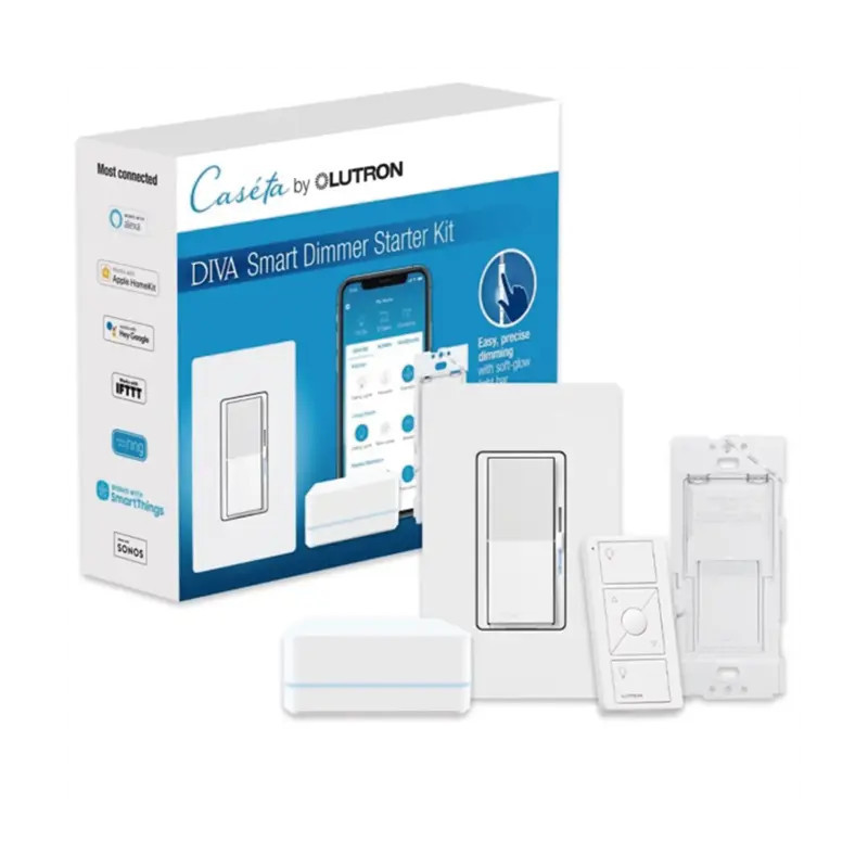 Caseta Wireless Kit Hub controlador, atenuado Caseta Wireless Kit Hub controlador, atenuado