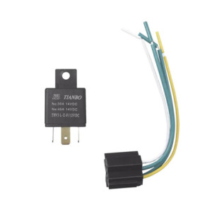 Relevador de 5 pines automotriz de 12 volts