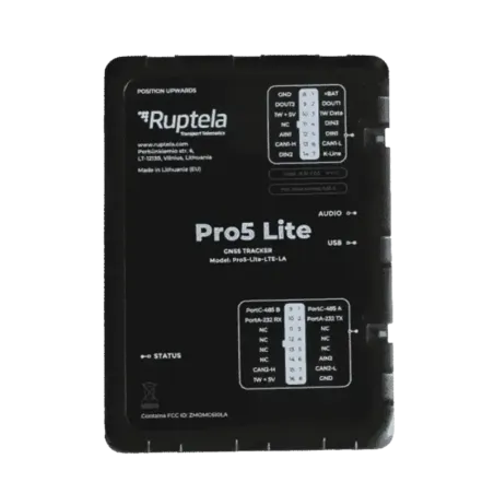 Tracker GPS Pro5 LiteLTE CAT1 bis 4G, GSM 2GLectur