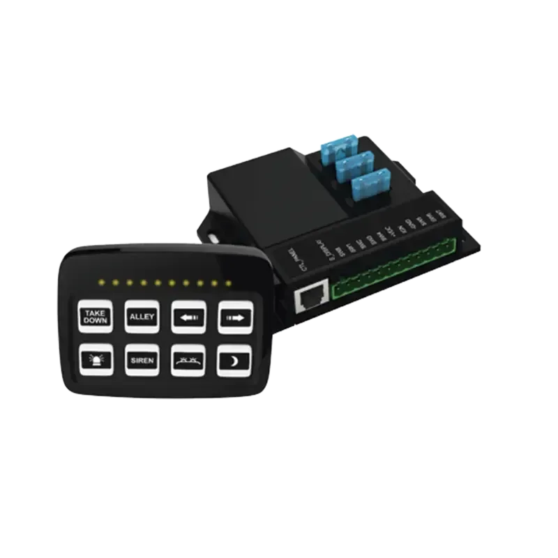 Controlador Universal de 8 interruptores, 12-24 Vc Controlador Universal de 8 interruptores, 12-24 Vc