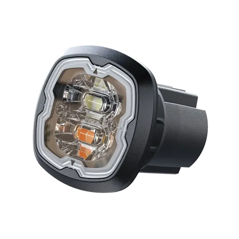 Estrobo Oculto, 6 LED, rojo/azul, SAE Clase I, Emp Estrobo Oculto, 6 LED, rojo/azul, SAE Clase I, Emp