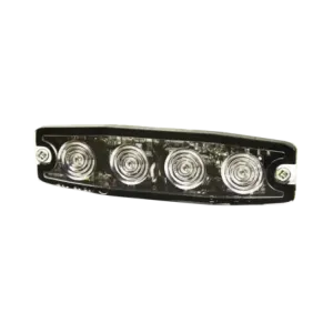 Luz Auxiliar de 4 LED, ámbar, SAE Clase I, Lente t