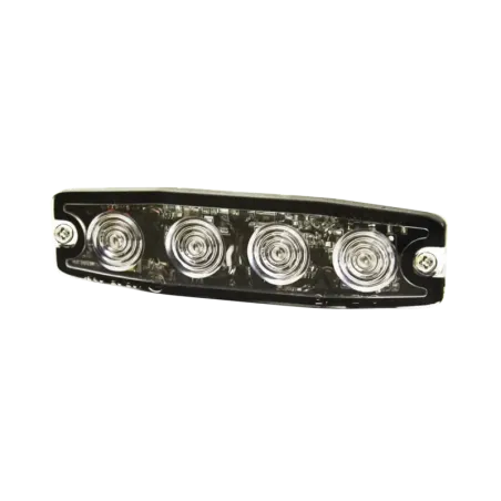Luz Auxiliar de 4 LED, ámbar, SAE Clase I, Lente t