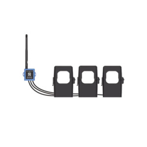 Medidor de corriente LoRaWAN para tres fases