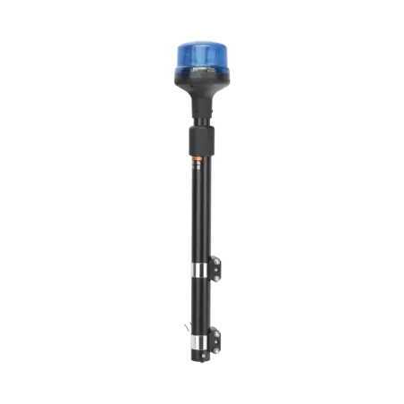 Luz Telescópica para Motocicletas, 8 LED, Azul, SA