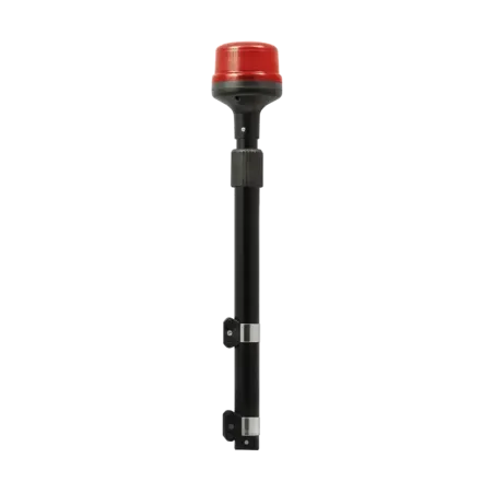 Luz Telescópica para Motocicletas, 8 LED, Roja, SA