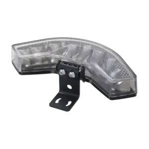 Luz Esquinera, 9 LED, ámbar, SAE Clase I, lente tr