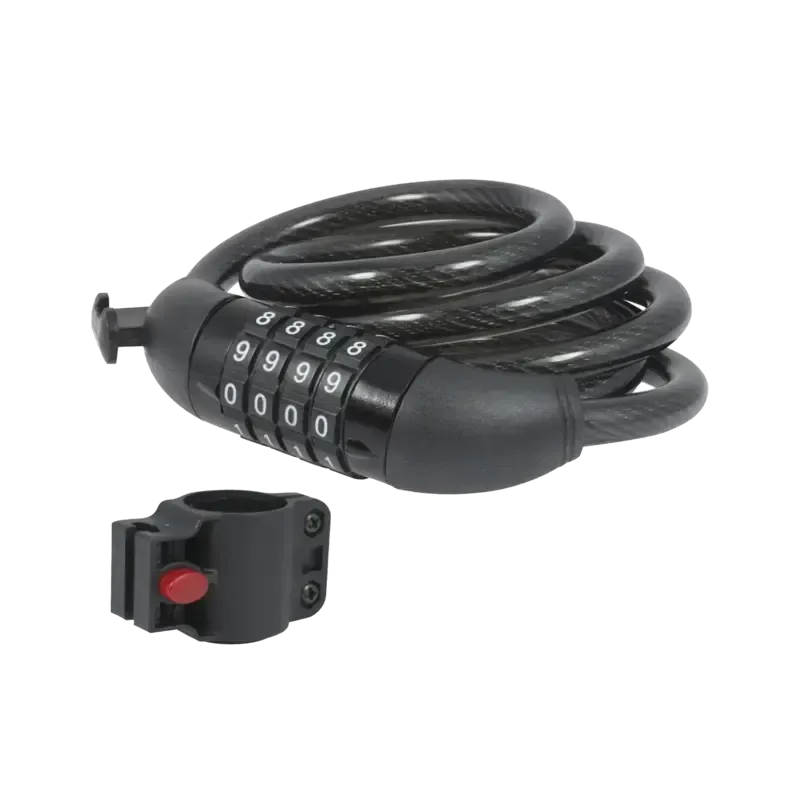 Candado de Cable de Combinación/ Longitud 120 cmNi Candado de Cable de Combinación/ Longitud 120 cmNi