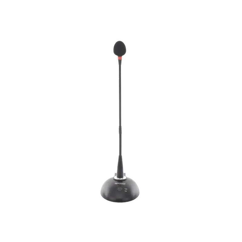 Micrófono - Cuello de Ganso con Base - Soport
