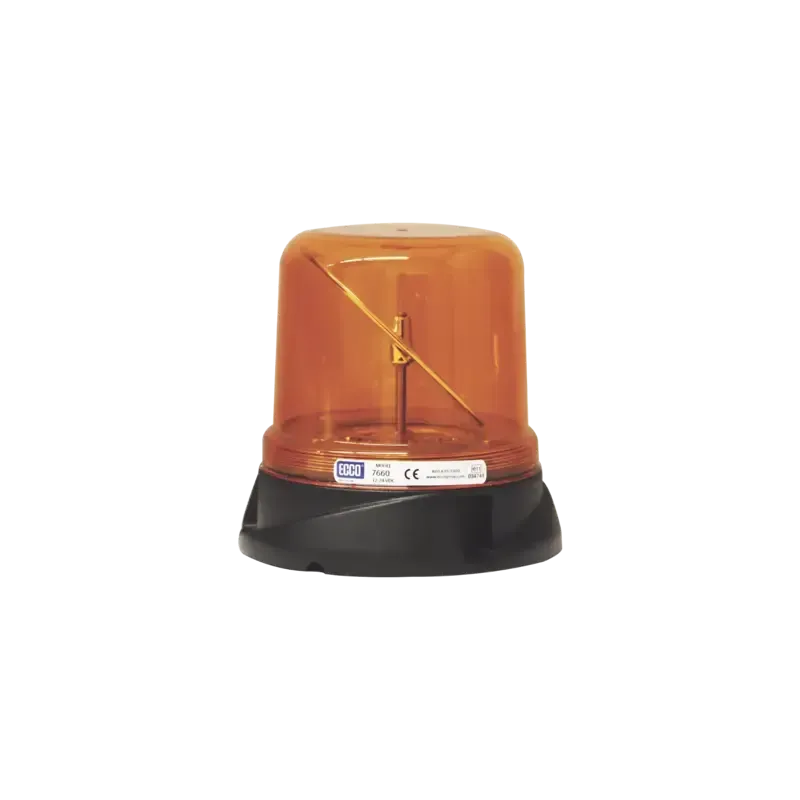 Burbuja rotoled color ámbar, con montaje permanent Burbuja rotoled color ámbar, con montaje permanent