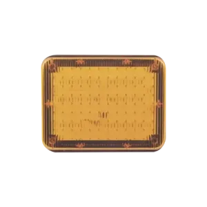 Luz de Advertencia de 9X7in, Color Ámbar, Ideal pa
