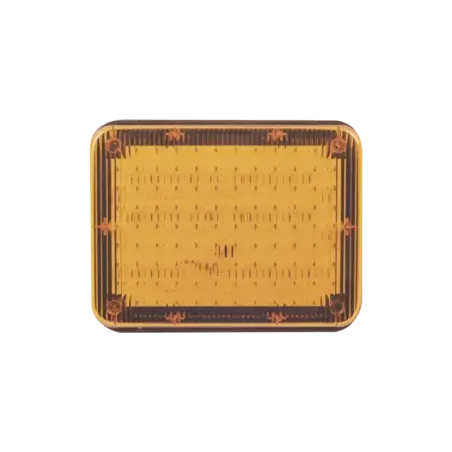 Luz de Advertencia de 9X7in, Color Ámbar, Ideal pa