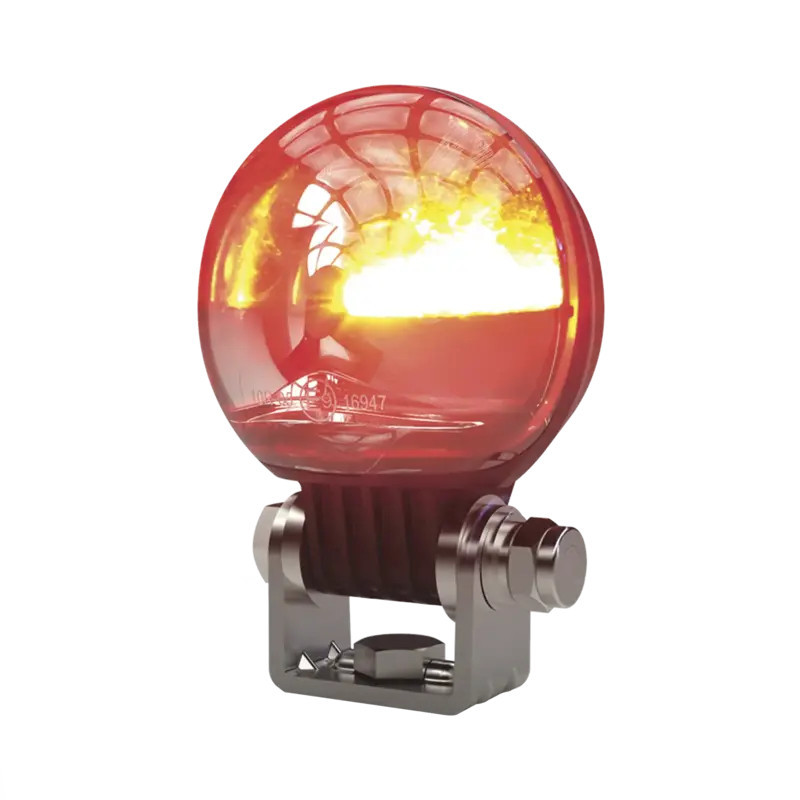 Luz LED límite de arco color rojo, para zonas Luz LED límite de arco color rojo, para zonas