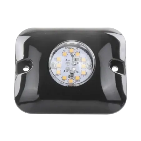 Luz Oculta Ultra Brillante con 12 LED, Color Claro