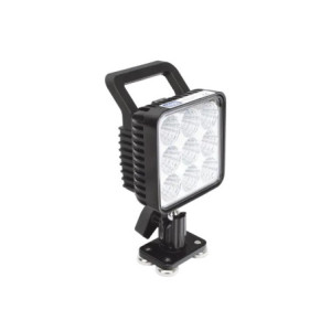 Lámpara de trabajo de 9 led, montaje giratori