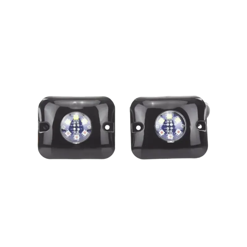 Estrobos Ocultos de 6 LED, Color ámbarclaro Estrobos Ocultos de 6 LED, Color ámbarclaro