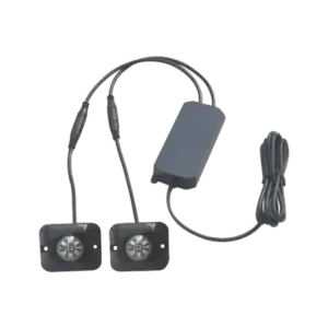 Estrobos Ocultos de 6 LED, Color Rojo/Claro, Ideal