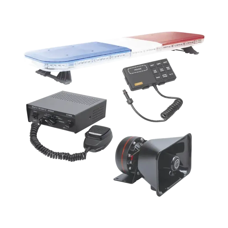 Kit básico para equipamiento de unidades de Seguri Kit básico para equipamiento de unidades de Seguri