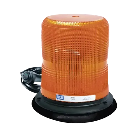 Baliza LED color ámbar con montaje magnético de su