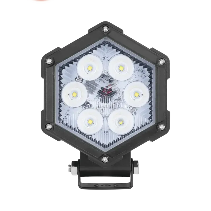 Luz de Trabajo Ultra brillante, 6 Led, 2200 Lumene Luz de Trabajo Ultra brillante, 6 Led, 2200 Lumene