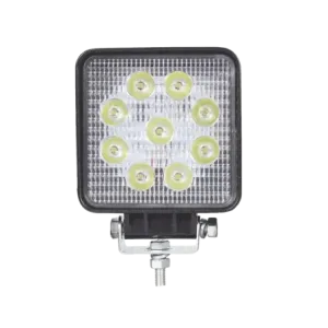 Luz de trabajo de 9 LED , 2300 Lúmenes, 27 Watts,