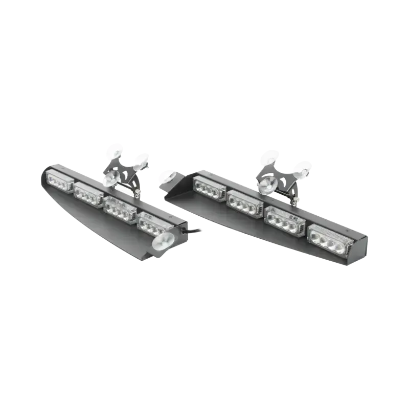 Luz de Visera para Interior, Color Rojo/Azul Luz de Visera para Interior, Color Rojo/Azul