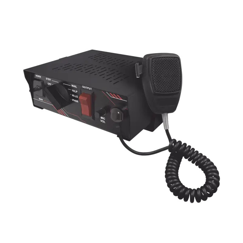 Sirena Vehicular de 100W de Potencia, Con Swi