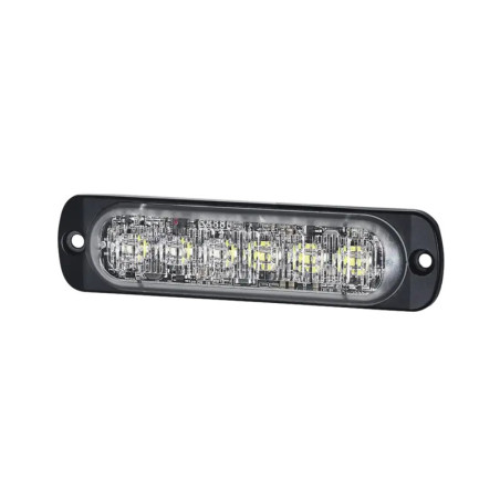 Luz Auxiliar de 12 LED, Rojo-Claro, SAE, Bise