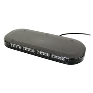 Mini barra de 42 LED, ámbar-blanco, 15 Pulgad