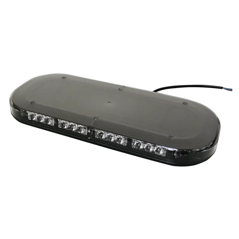 Mini barra de 42 LED, ámbar-blanco, 15 Pulgad