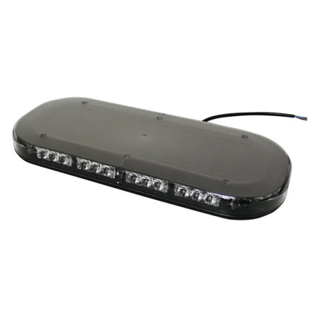 Mini barra de 42 LED, ámbar-blanco, 15 Pulgad